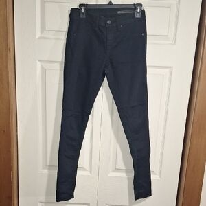 Rag & Bone "Jodhpur" Riding Skinny Jeans - 27 - Midnight Blue / Green